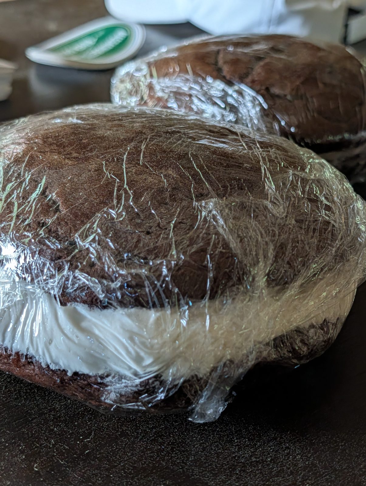 Loaves wrapped for the bean-hole supper